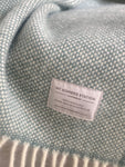 Mt Somers Station Lambs Wool Blanket - Seagrass Basket Weave